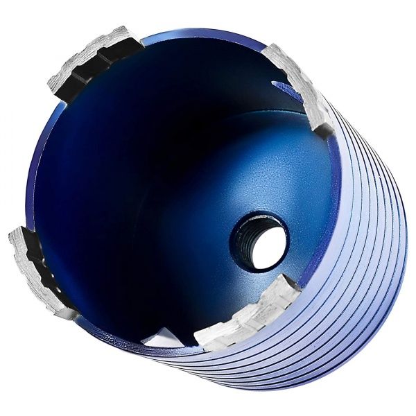 Коронка алмазная S&R 68 мм по железобетону, бетону, кирпичу 254001068