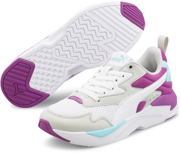 Кроссовки Puma X-Ray Lite Radiate Jr 37506702 р.UK 6 белый