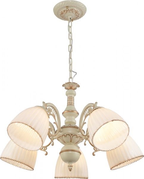 Люстра підвісна Altalusse 5x40 Вт E27 слонова кістка LV208-05 Ivory 