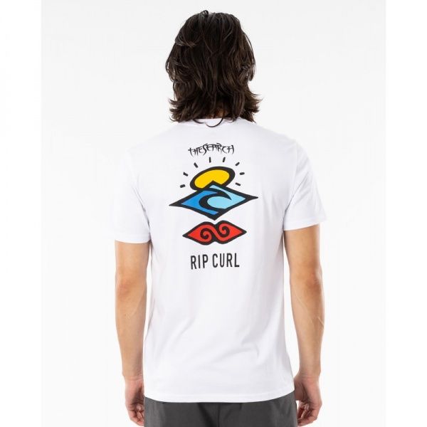 Футболка Rip Curl Search Essential Tee CTESV9-1000 р. L білий