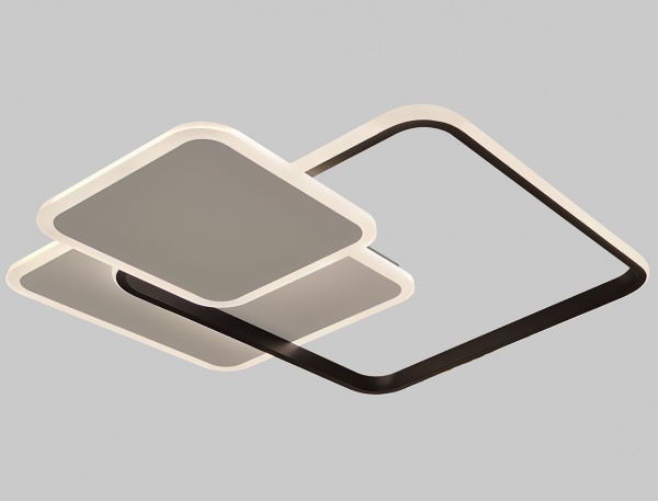 Світильник світлодіодний Hopfen з пультом ДК 80 Вт білий 3000-6500 К RHOMBUS 80 BW 