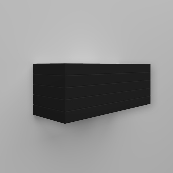 Бра Luminaria 2x40 Вт G9 черный CARDIFF DOUBLE S2201-2 BK 