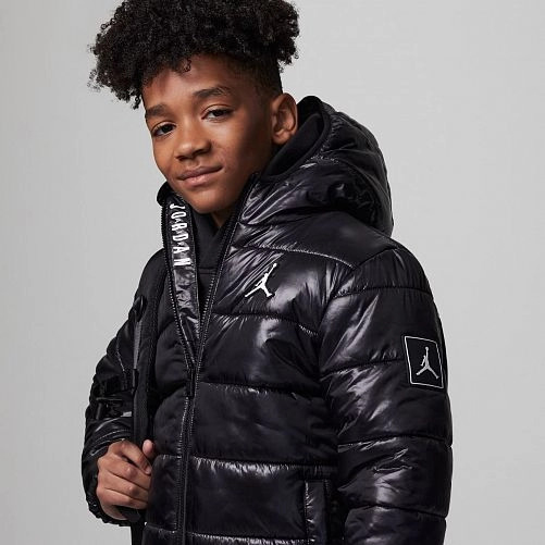 Пуховик Nike JDB MW DOWN JKT 95C441-023 р.M чорний