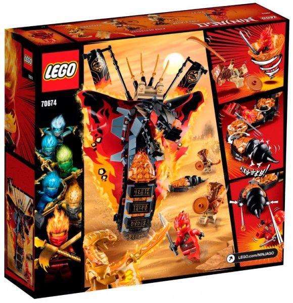 Конструктор LEGO Ninjago Ікло Вогню 70674