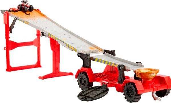 Трек Hot Wheels Грузовик-трансформер Скоростной спуск серии Monster Trucks GFR15