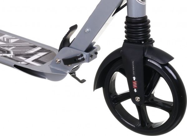 Самокат iTrike для взрослых серый металлик SR 2-018-10 