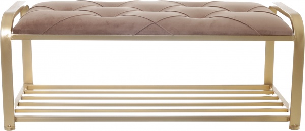 Банкетка Calzado 80х30х36 см бежевый 