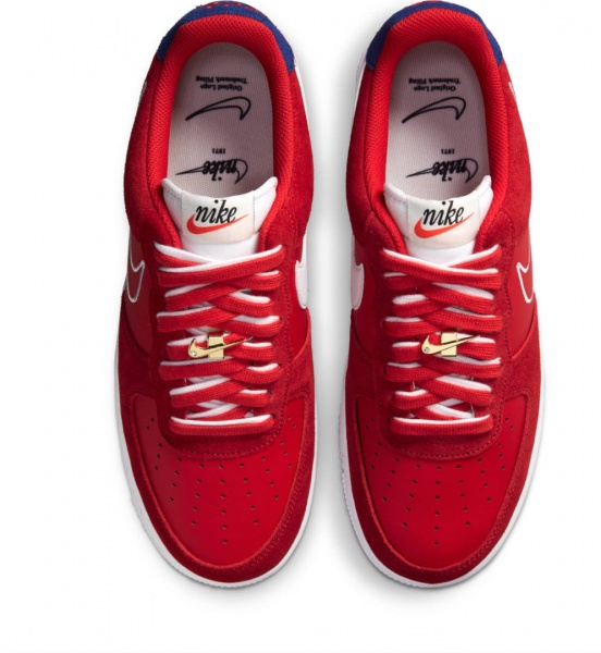 Кроссовки Nike Nike Air Force 1 '07 LV8 DB3597-600 р.US 9 бело-красный