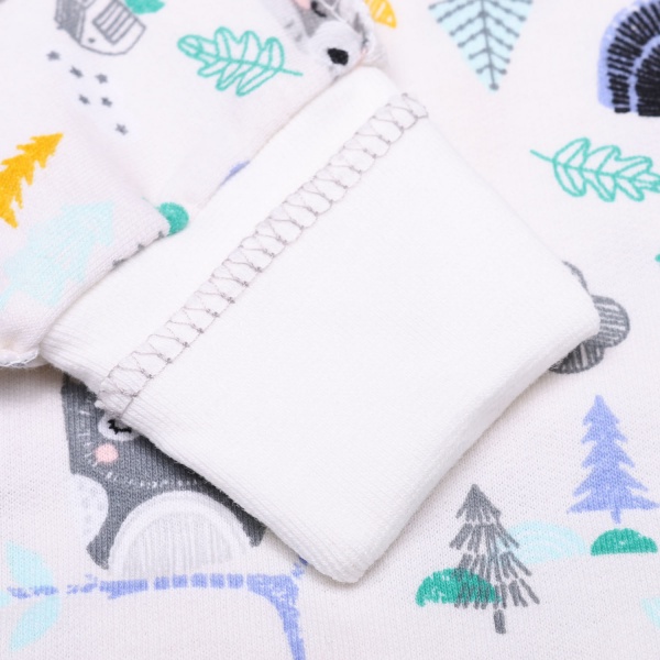 Боди унисекс Minikin Животные р.62 молочный 