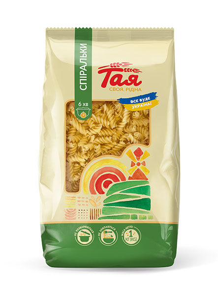 Макарони Тая Спіралька Екстра 1000 г 