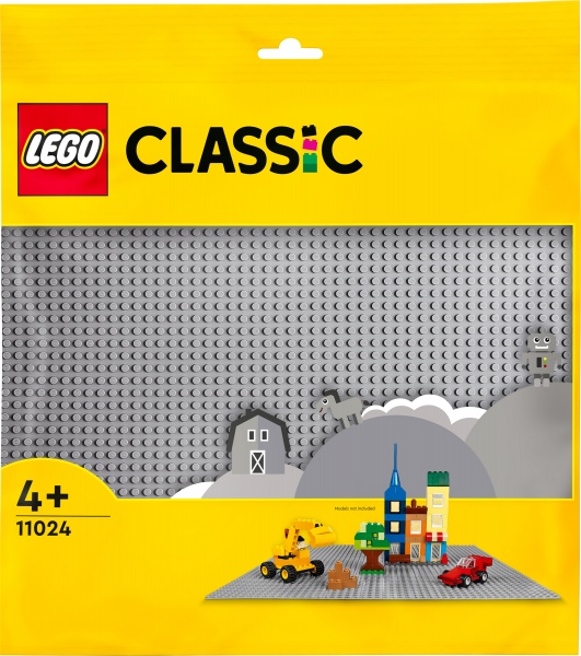 Конструктор LEGO Classic Серая базовая пластина 11024