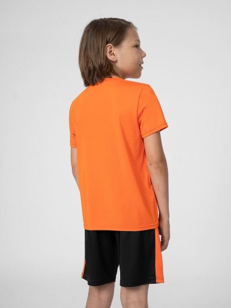 Футболка 4F TSHIRT FNK M166 4FJSS23TFTSM166-70S р.122/128 червоний