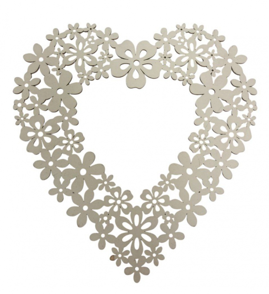 Декор Сердце МДФ-65 Аплі Краплі