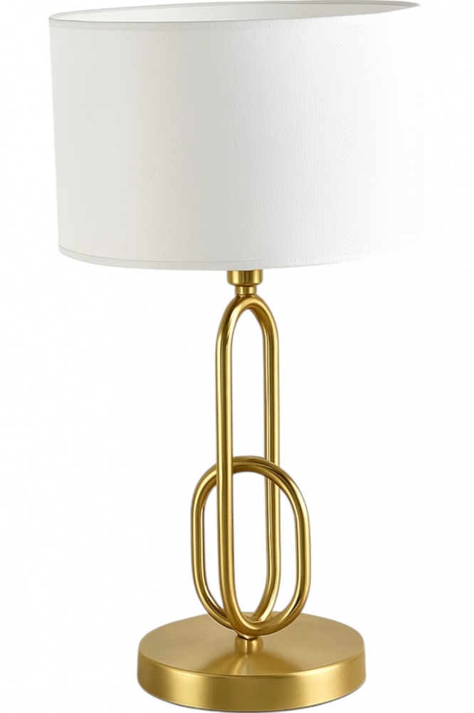 Настольная лампа декоративная Sensio Barletta 1x40 Вт E14 золотой PR-PL321172T-1