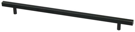 Меблева ручка 11496 256 мм чорний браш Ferro Fiori M 0200.256