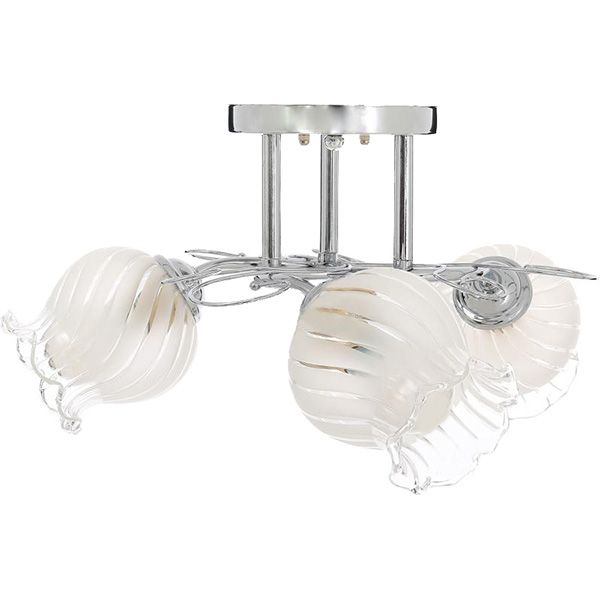 Люстра потолочная Accento lighting Plutonio 3xE27 хром ALG-73414/3 