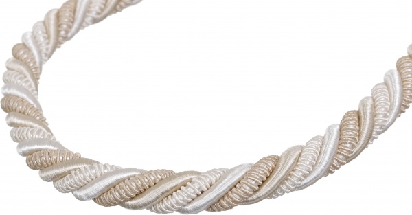 Подхват для штор натуральный 2017-38-K-84 кремовый/капучино Majestic