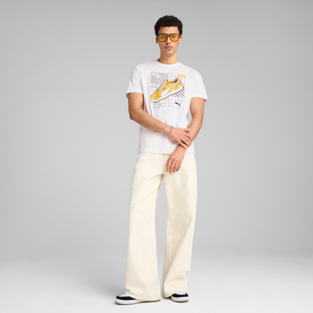 Футболка Puma GRAPHICS Sneaker Tee 68483002 р.L белый