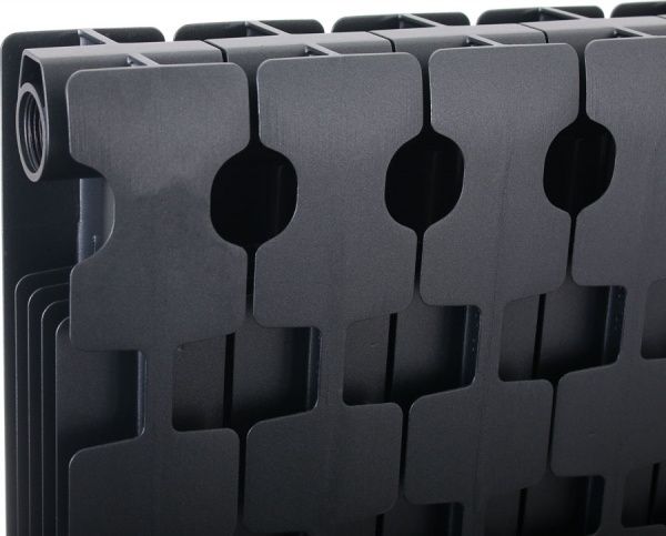 Радіатор алюмінієвий Fondital (8 секцій) BLITZ SUPER B4 BLACK COFFEE