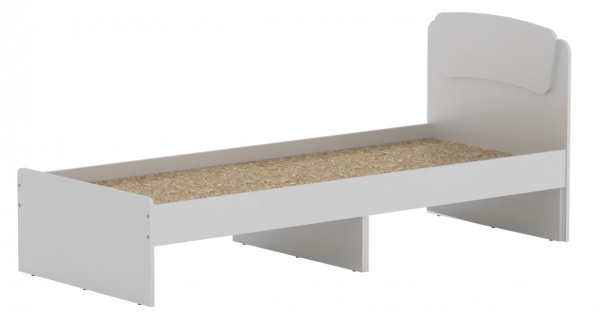 Кровать Компанит Классика (80) 80x200 см нимфея альба 