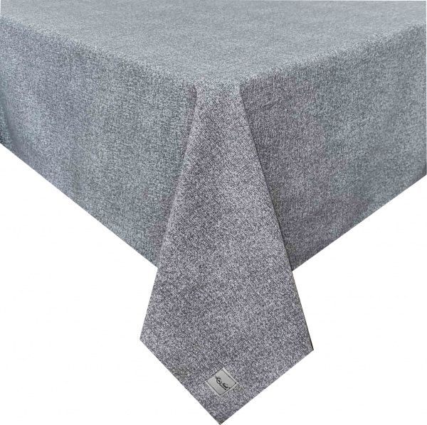 Скатертина ORO Сіра 136x136 см La Nuit 
