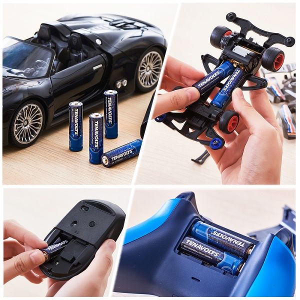 Акумулятор TENAVOLTS Lithium 1,5 В у пластиковому боксі AA (R6, 316) 4 шт. (1134) 