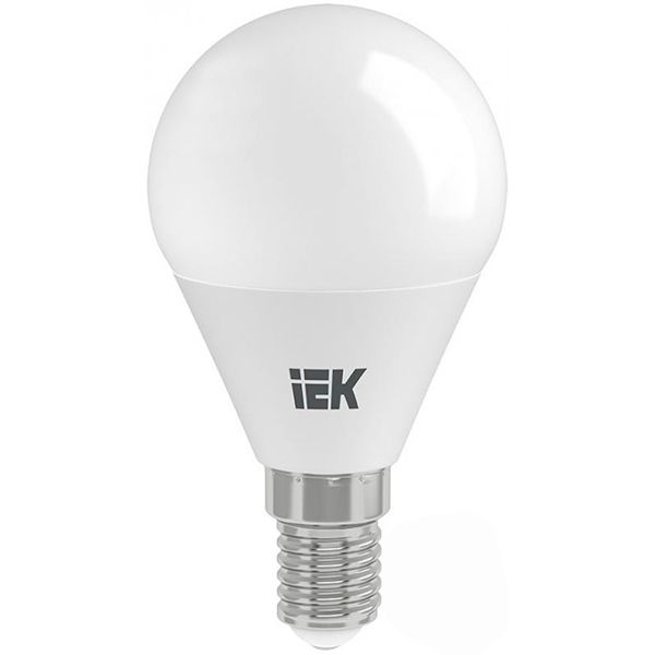 Лампа светодиодная IEK 9 Вт G45 матовая E14 220 В 3000 К 