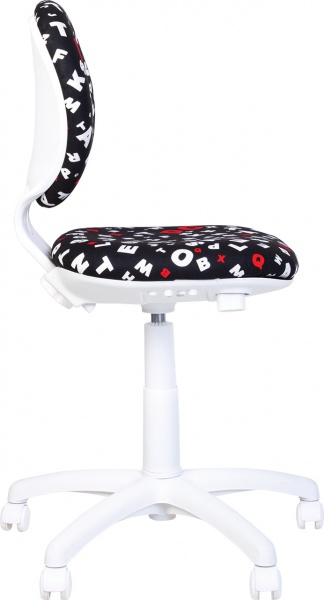 Кресло детское Nowy Styl KENDIGTSWHITE SPR-10 черный/с буквами 