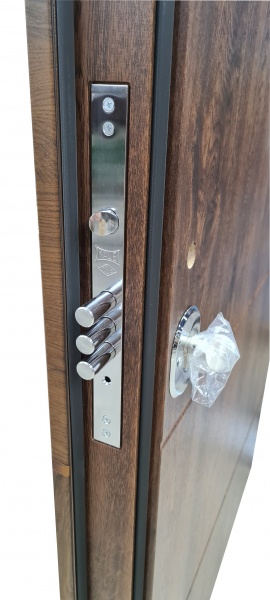 Двері вхідні Булат House-3 дуб бронзовий 2050x850 мм праві