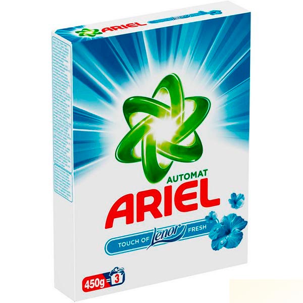 Пральний порошок Ariel 2в1 Lenor Effect 450 г