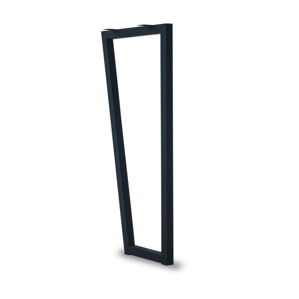 Ножка для барного стола Трапеция 350x550x1064 черная 