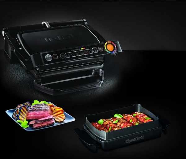 Контактный гриль Tefal OptiGrill + GC714834 