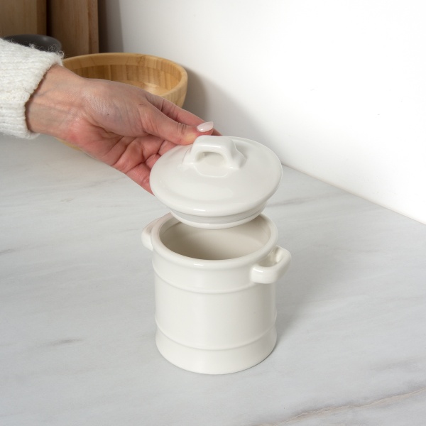 Емкость для хранения 600 мл KP-19 White MVM