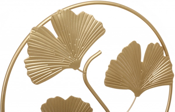 Статуэтка Гинко Голд трехлистник золотой 20х6х30 см