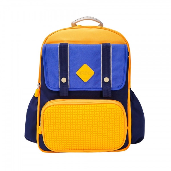 Рюкзак школьный Upixel Dreamer Space School Bag cине-желтый (U23-X01-B)