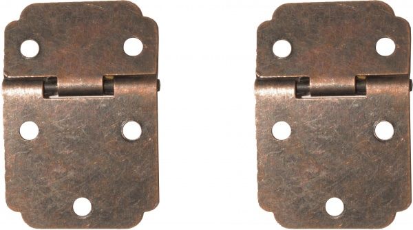 Петля декоративна стара бронза 22х32 мм 2 шт. 