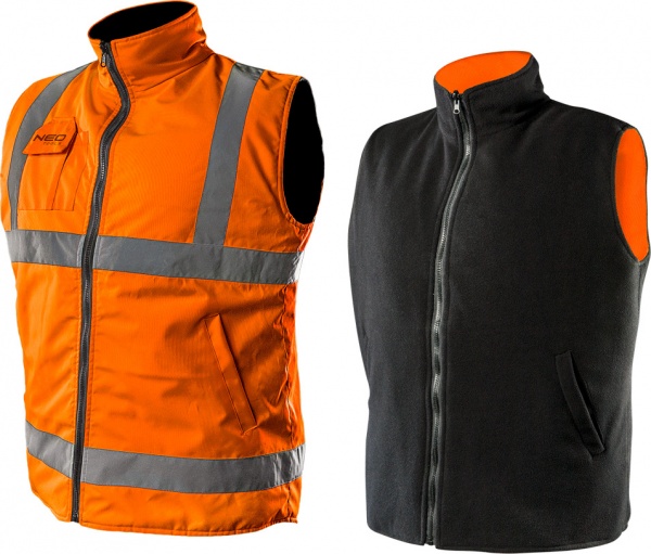 Жилет робочий NEO tools двосторонній р. XL 81-521 помаранчевий