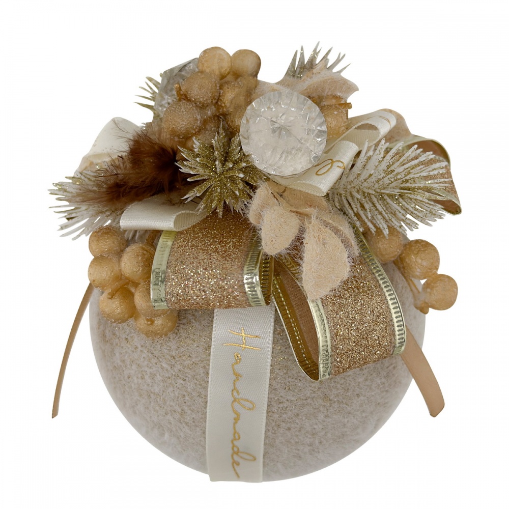 Подвеска декорированная MIS LT Шар 10 см в ассортименте