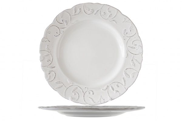 Тарілка обідня FESTON VINE CREAM 28 см Cosy&Trendy