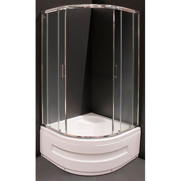 Душова кабіна Polaris Madeira 90x90 профіль хром, скло прозоре