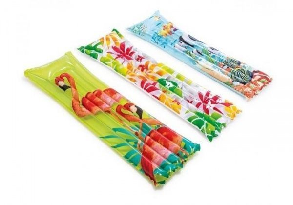 Матрас надувной Intex 183х69 см Фэшн в ассортименте в ассортименте