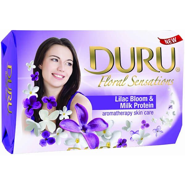 Мыло Duru Floral Sensations Цветок сирени и молочный протеин 90 г