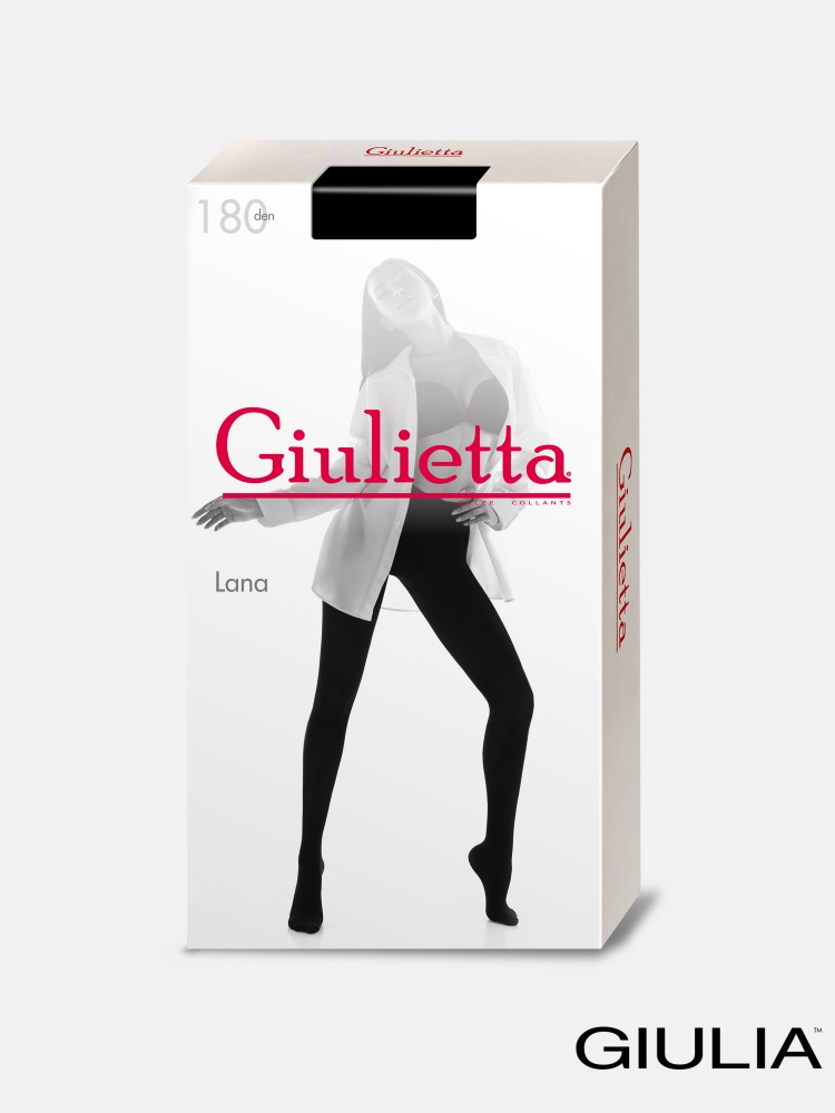 Колготки женские Giulietta LANA 180 (NEW) р. 5 nero