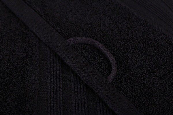 Рушник 084 Caviar 70x140 см чорний ABC 