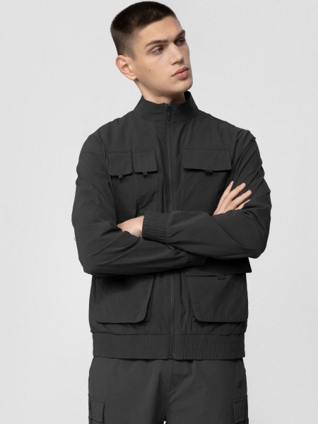 Вітрівка 4F H4L22-KUMC002-22S р.2XL чорний