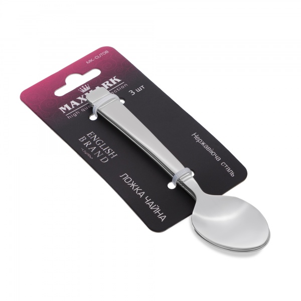 Набор чайных ложек Maxmark Stripe 3 шт. MK-CUT08