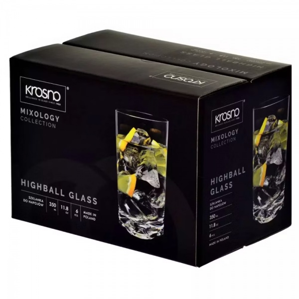 Набор стаканов MIXOLOGY 350 мл 6 шт. Krosno 