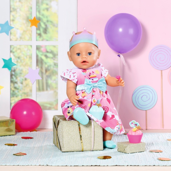 Одежда для куклы Zapf Baby born - День рождения делюкс 834152 834152