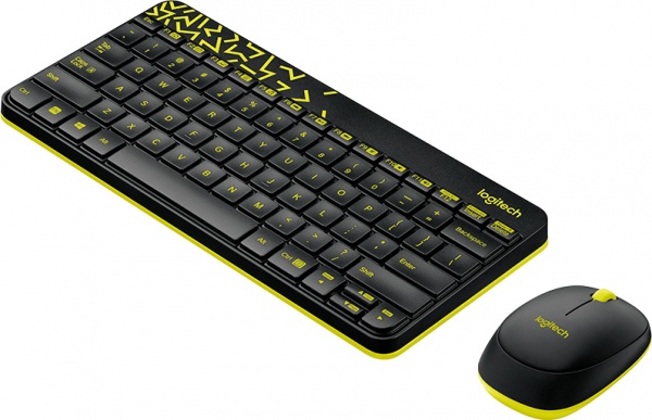 Комплект клавіатура та миша Logitech MK240 Nano Russian Layout 920-008213 