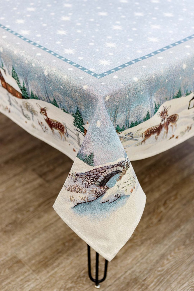 Скатерть Хутор 135x135 см La Nuit